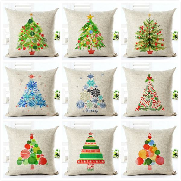 

new year christmas decorations for home christmas ornaments navidad natal frozen party decorative home cushion cover