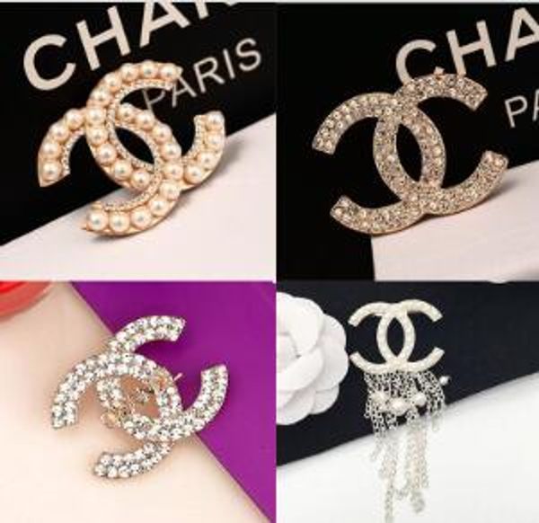 

De igner brooche cry tal diamond brooch letter pin cor age luxury brooche famou women jewelry fa hion co tume decoration