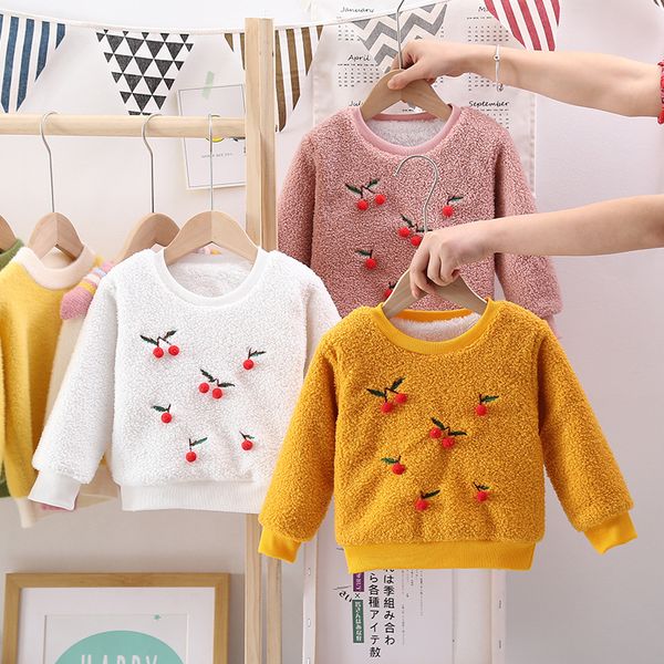 

autumn winter boys girls sweater children sweaters clothing kids knitted cardigan thick warm sweaters outwear kids, Blue
