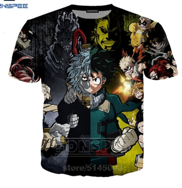 

anime my hero academia тенниска новые женщины толстовка 3d печати anime dabi asui tsuyu мужская с коротким рукавом top street пуловер q1182, White;black