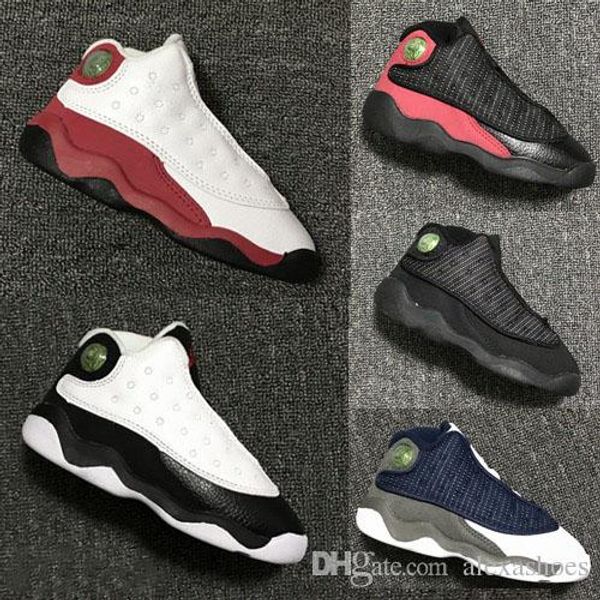 

Дизайнер маленьких детей 13 XIII Баскетбольные кроссовки Дети 13s Спортивные Мальчик