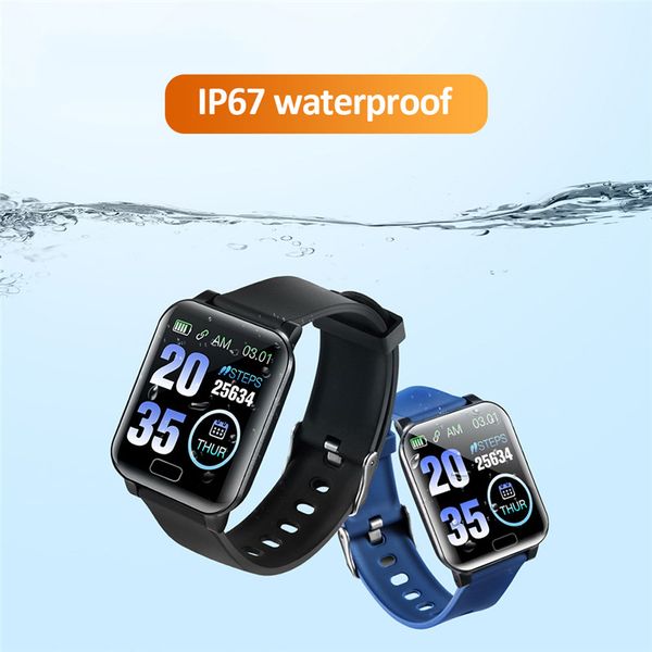 

nfc smart bracelet sports waterproof smart watch heart rate blood pressure step sleep monitor call reminder health wristband
