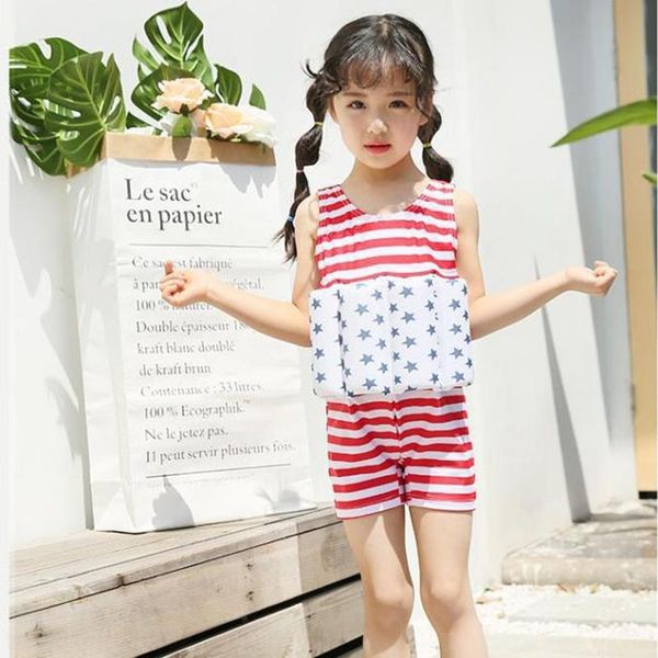 

children's buoyancy vest swimsuit life jacket male and female baby baby baby's vest buoyancy swimsuit, White;black