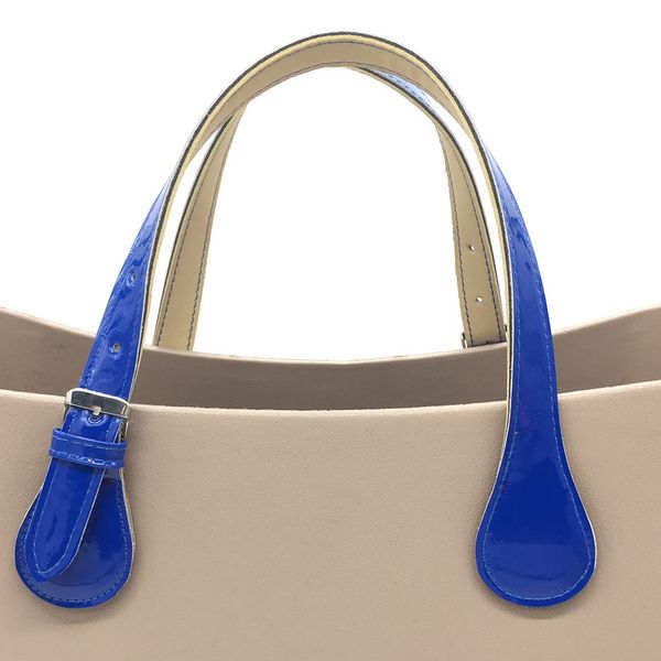 

new 1pair bag handle 48 cm for o bag classic mini tote, Black