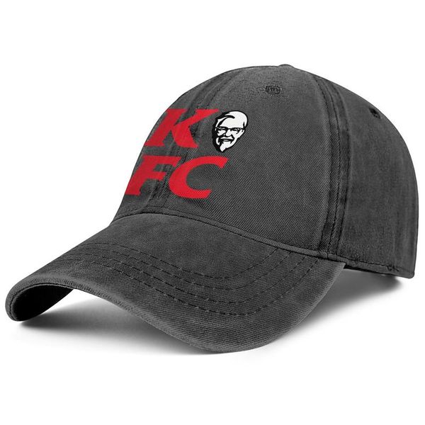 

stylish kfc font logo denim baseball cap fitted team hats kfc malaysia delivery cheetos sandwich lemon lime kfc 7up vector logo, Blue;gray