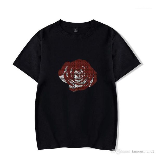 

short sleeved summer juice wrld rip tshirts men women rapper souvenir, White;black