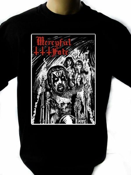 

mercyful fate 02 mens black rock t-shirt new sizes s-xxxl, White;black
