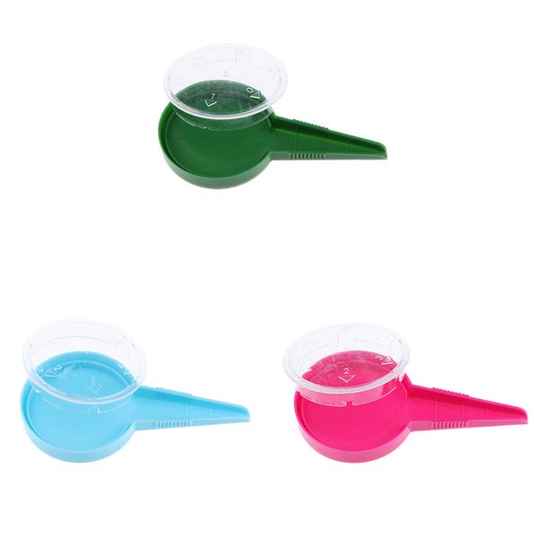 

3шт пластиковая сеялка сеялка дозатор семян сеялка сеялка инструмент с ручным циферблатом сеялка семян для сада цветов овощей