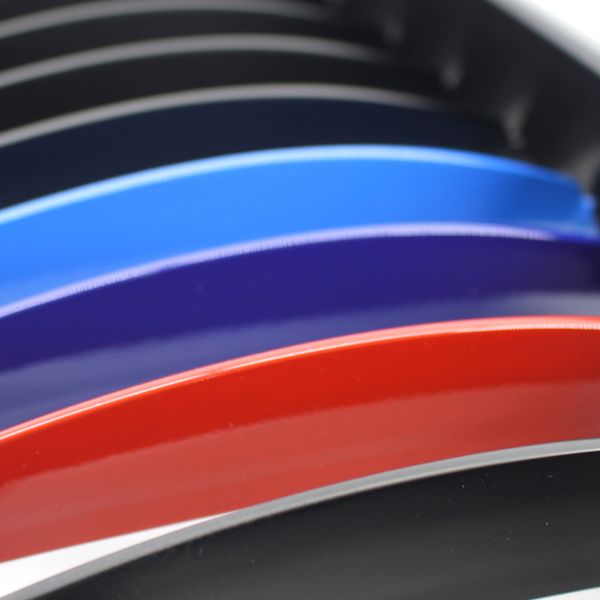 

новая марка matte black двойной линия гонких грили автомобили передняя почка решётка для bmw e60 e61 m5 2003-2010 5-series запчасти для авто