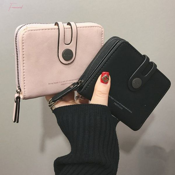 

fashion women ladies leather purse money clip wallet clutch card bag holder gift drop shipping, Red;black