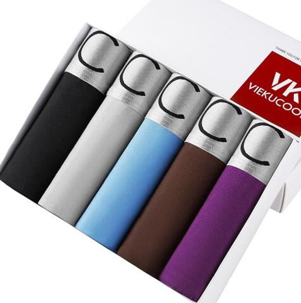 

brand men's underwear modal comfortable and breathable men's designer boxers youth underwear, Black;white