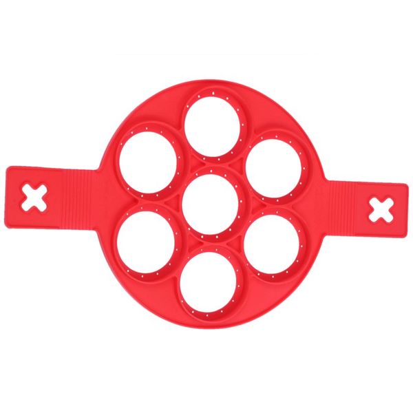 

hole round nonstick silicone egg & pancake rings fried egg molds pancake molds silicone fried oven poacher breakfast s