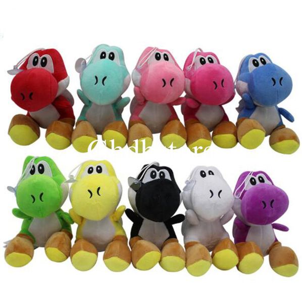 

new 10 styles 6.8" 17cm yoshi plush doll anime collectible stuffed pendants party gifts soft toys