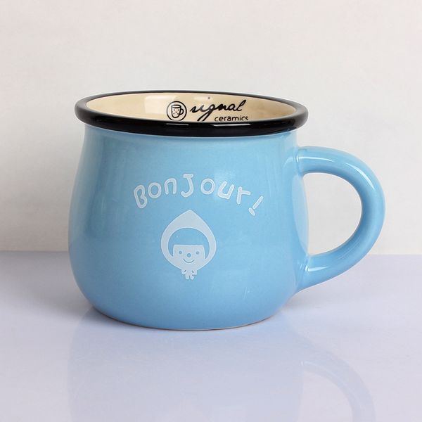 

colorful custom print logo coffee mug ceramic water cup home milk mug color can be choosed