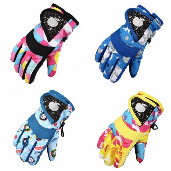 

kufun skiing gloves winter snow sports gloves for kids children girls boys snowboard warm waterproof windproof sports ski