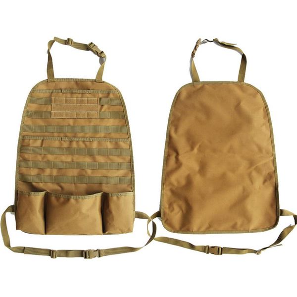

camouflage storage bag car seat back pocket storage bag brown black