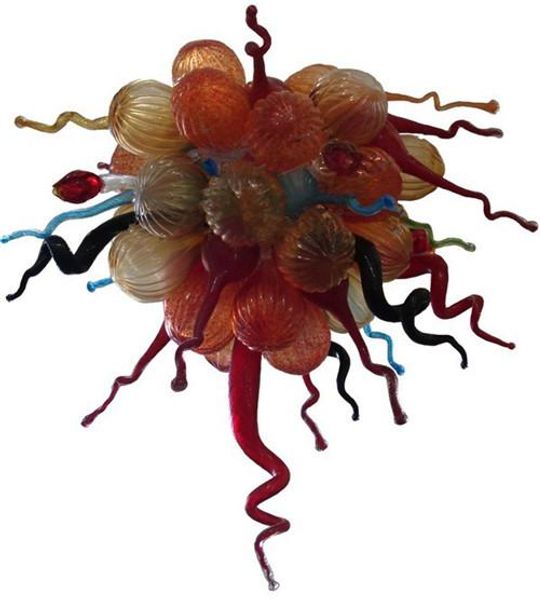 

ale european style ce/ul certificate energy-saving murano glass crystal art decorative unique modern chain ceiling chandelier