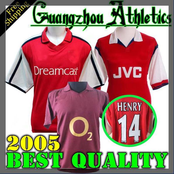 

2005 2006 highbury home football hirt jer ey occer pire henry reye 2000 02 retro jer ey 05 06 1998 99 bergkamp long leeve
