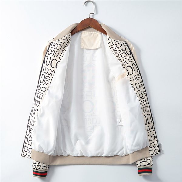 

20gg mens designer jacket hooded brand windbreaker jacket for men women brand zipper logo coat slim jacket, Black;brown