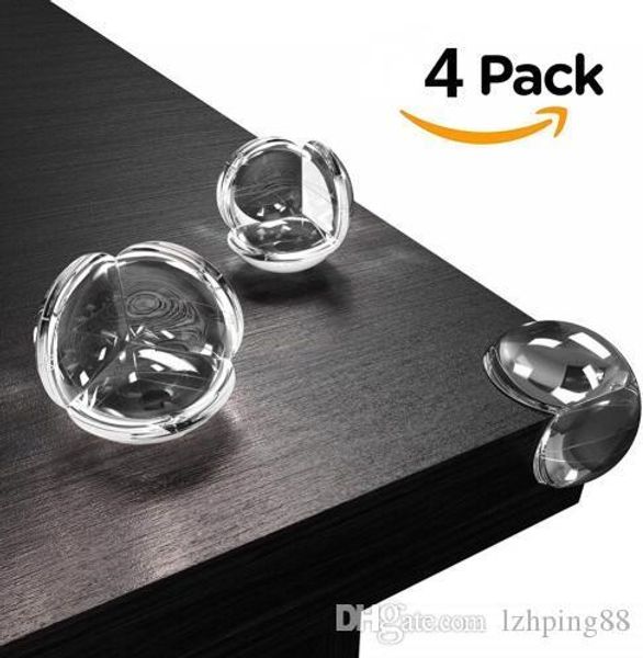 

4шт лот мягкие очистить резиновый стол стол край угол гвардии протектор ребенка дети технике безопасности стол угловой протектор