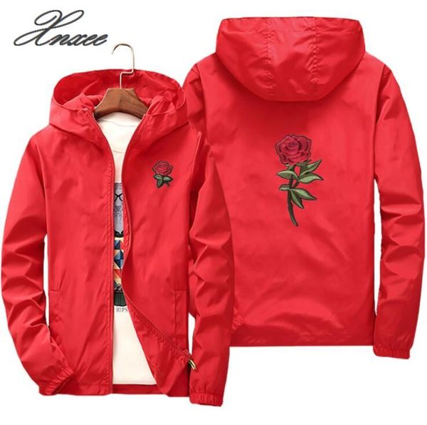 

xnxee men's large size spring and autumn thin section with lined jacket lovers family outdoor windbreaker one loaded s-7xl, Black;brown