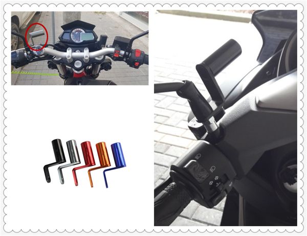 

motorcycle accessories rearview mirror bracket extender clamp lever for yamaha fz-09 mt-09 sr fz6 fazer fz6r fz8 mt-07 fz-07