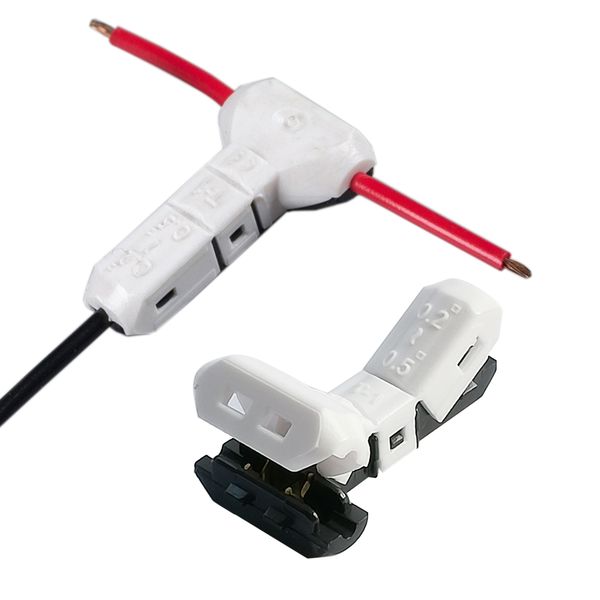 

t tap wire connectors t-1 for 22 awg 0.5 sqmm non-stripping electric wire cable connector t joint scotch lock quick splice crimp terminals