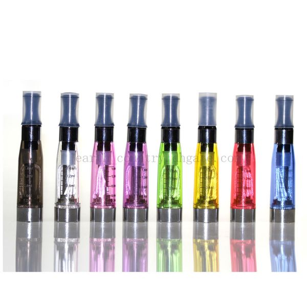 

CE4 Atomizer 1.6ml 2.4ohm 4 Wicks 7 Colors No leaking Tank 510 thread for Ego t EVOD Twist Vision Vaporizer Cartridge