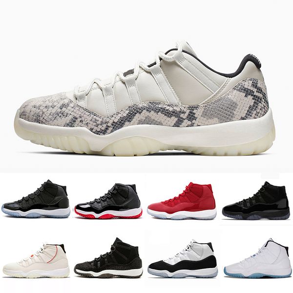 

2019 AirИорданияretro11 11s Мужская баскетбольная обувь 11 Concord 45 Кепка и платье Platinum Tint Gym