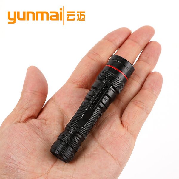

new pattern xpe mini- light zoom small portable led flashlight outdoors lighting