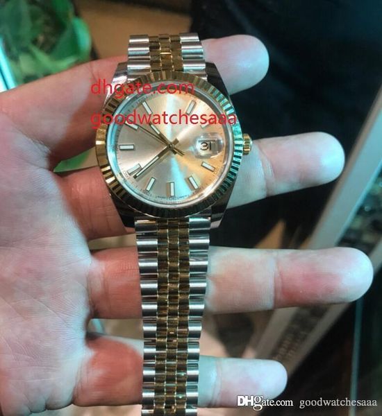

luxury watch asia 2813 president 116233 sapphire glass sport mechanical automatic mens watches christmas present, Slivery;brown