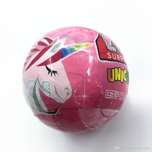

In funny unicorn doll magic egg ball action figure toy kid unpacking doll girl funny dre up american tyle gift chri tma