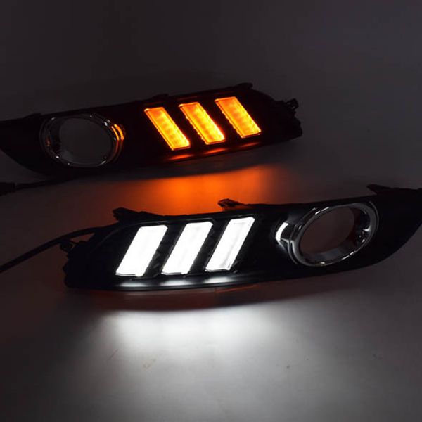 

car led drl daytime running lights white fog head light lamp cover for sylphy sentra 2013 2014 2020 2020