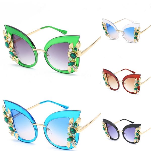 

rimless sunglasses women retro square oversized summer ombre sun glasses ss166 #897131, White;black