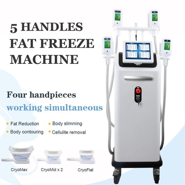 

high end 4 cryo handles slimming machine cryolipolysis e for stubborn fat buldges lipo weight loss body contouring equipment in us