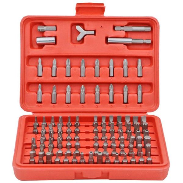 

100pcs screwdriver bits set slotted torx bit repair tools support dropshipping