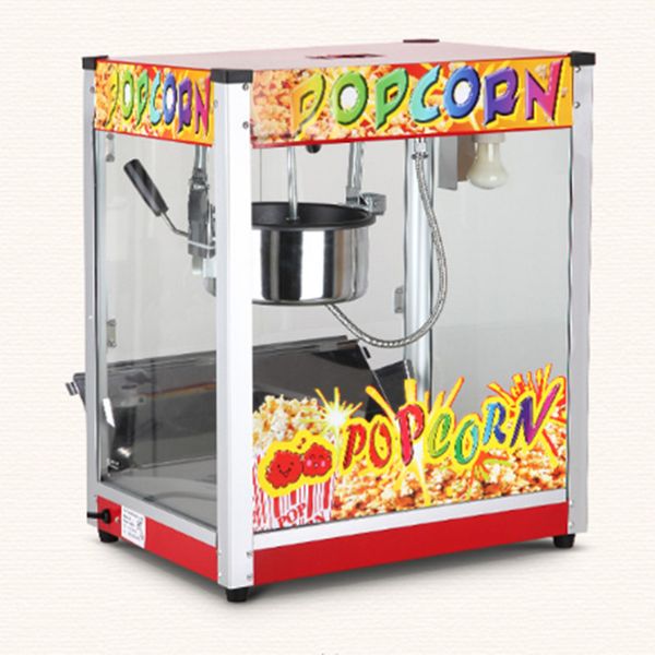 

anti-scalding handle commercial flat corn ball popcorn machine maker movie theater ktv