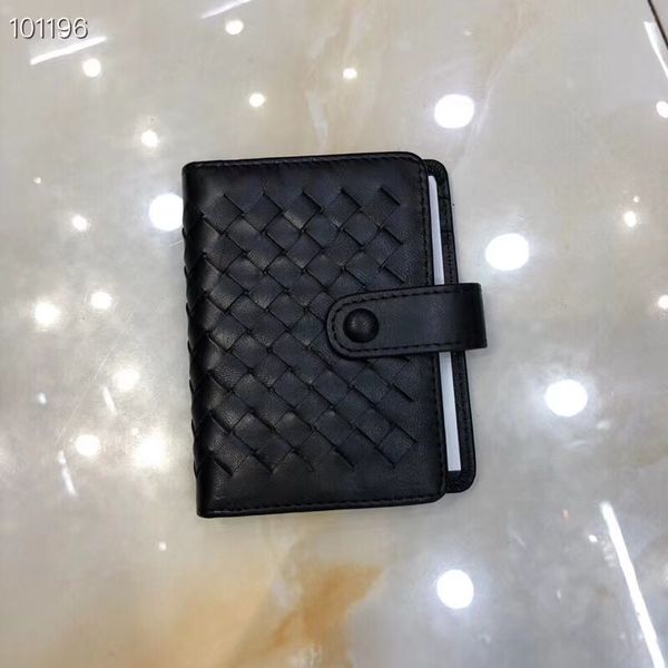 

excellent quality wholesale fashion luxury genuine leather crochet card holder business card case money clip black color ing, Brown;gray