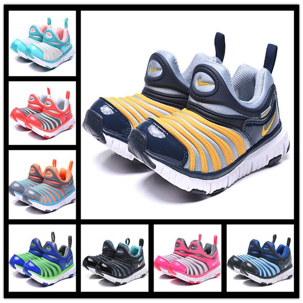 

caterpillar toddler shoes kids baby sneakers 3 colors infant running shoes soft breathable comfort baby boys girls first walkers 22-35, Black;red