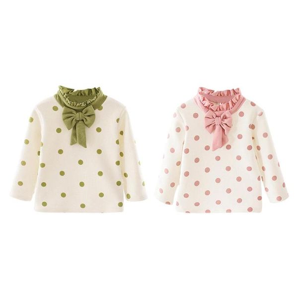 

baby girl kids cute korean lovely cute cotton leisure daily thickening bow long-sleeves ruffle princess costume, Black