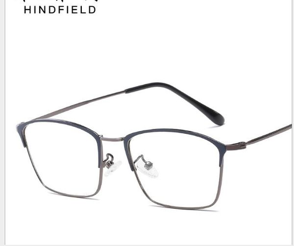 

плоская зеркальная ретро рамка для бровей плоская зеркальная металлическая синяя пленочная рамка для очков, White;black