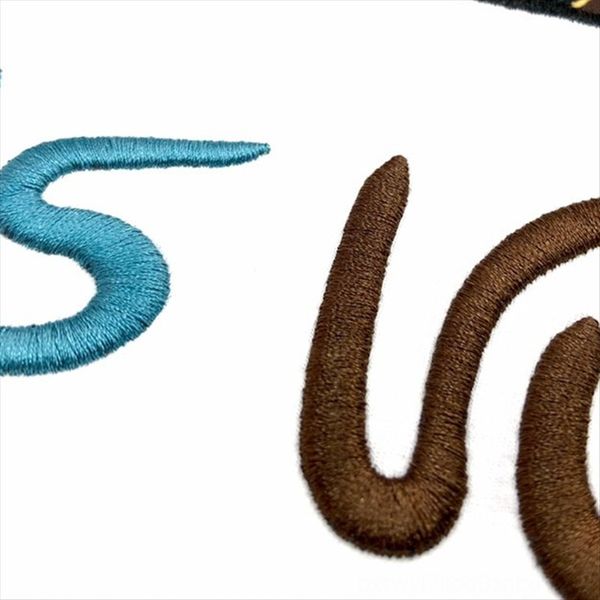 

d14-new 20 limited bag presbyopia fabric letter embroidery short-sleeved t-shirt all-match loose d14-new 20 limited bag presbyopia fabric le, White