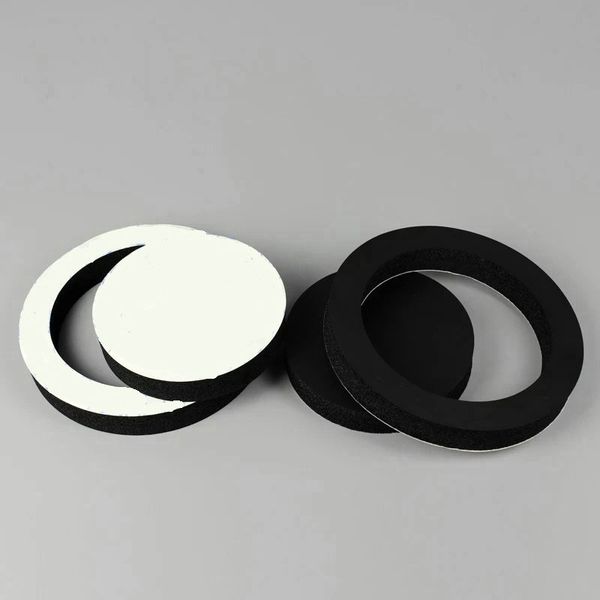 

4pcs auto sound insulation cotton ring seal horn speaker sound insulation circle 6.5" for car csl88