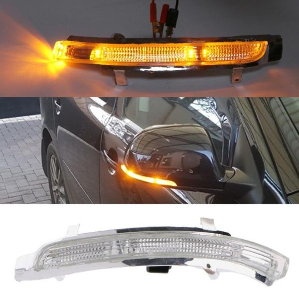 

cooyidom car rearview mirror led side turn signals light for octavia superb side wing indicator lamp 3t0949101