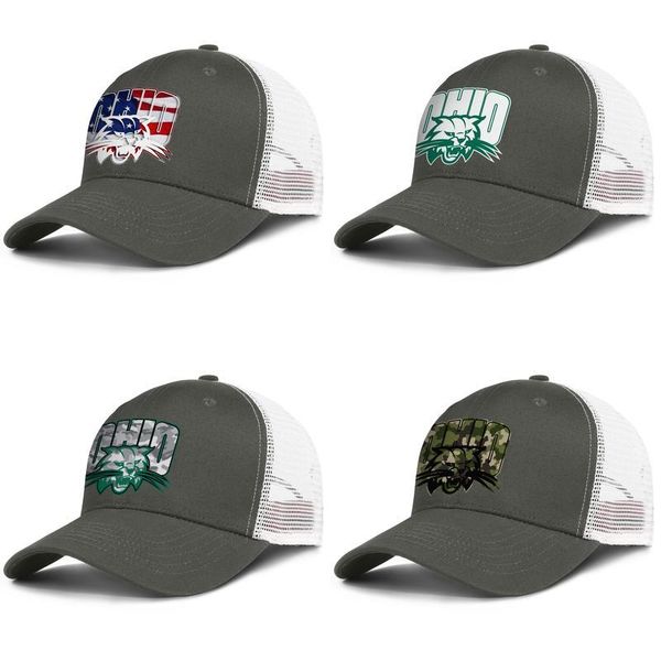 

огайо бобкэтс серый камуфляж logo войсковыми зеленый мужская и женская дальнобойщик бейсболки прохладный подогнанной создать свой собственны, Blue;gray