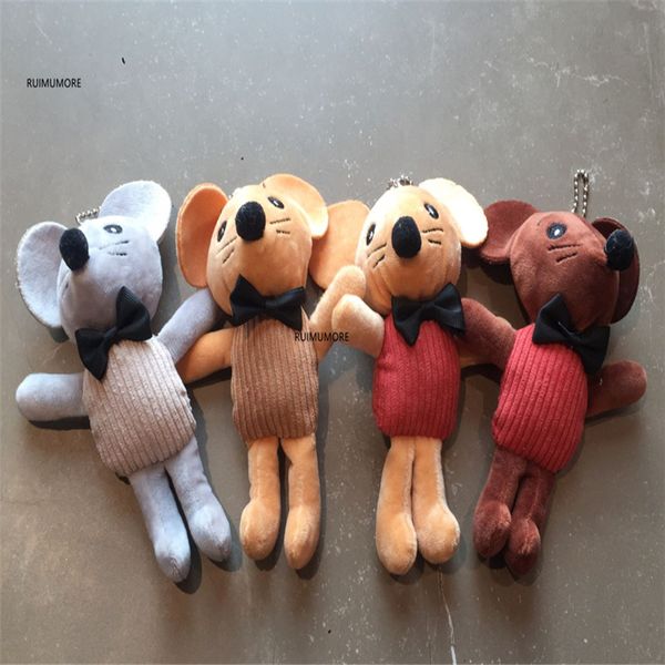 

15cm approx. mouse mini plush toy , pendant plush soft stuffed mice toy doll gift