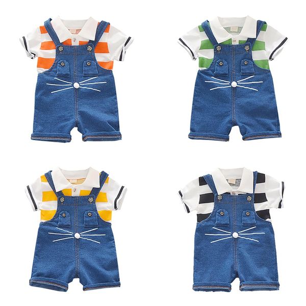 

лео малики одежда дл младенев комплек коѬоким Ѭђкавом stripe print оп блђз, White