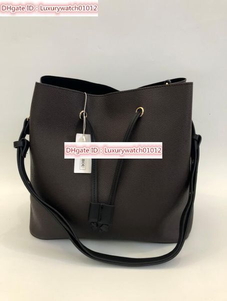 

2020 genuine pu leather cross body shoulder bags for women girl fashion simple portable leisure bucket bag ing