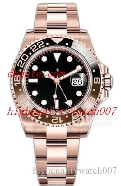 

16 стиль часы 40 мм gmt eta 2813 механизм с автоподзаводом 40 мм 116710 116710blnr 126710 116719 126711 116713 мужские часы, Slivery;brown