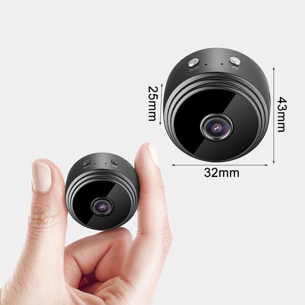 

a9 micro camera 4k hd wifi mini camera super 10m night vision ultra-small camera phone wireless remote monitoring built-in battery